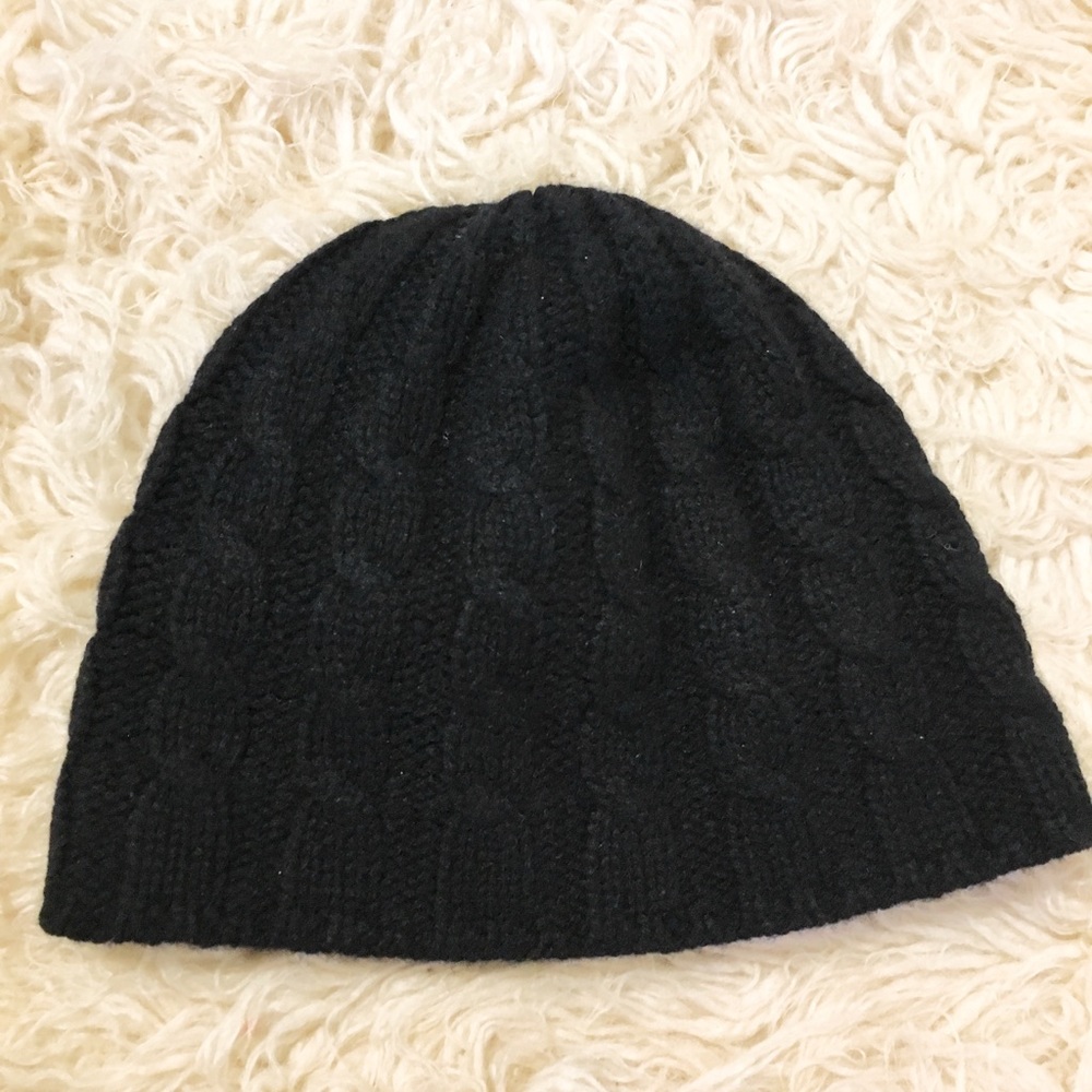 Black Banana Republic Beanie Hat